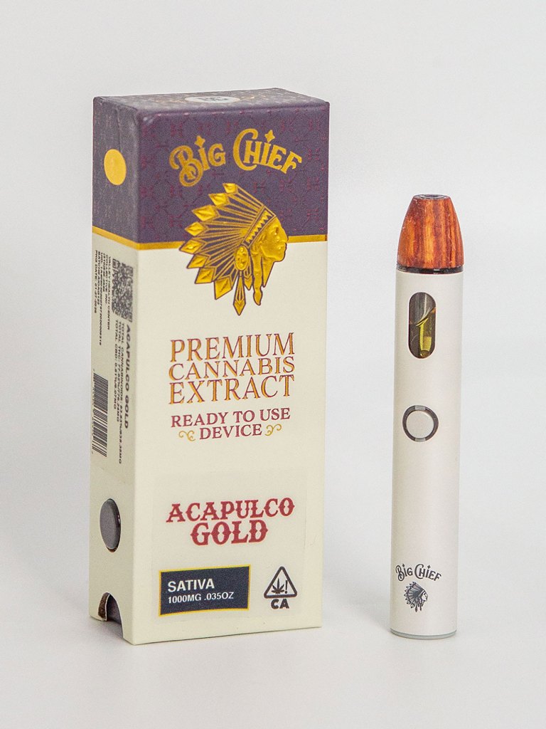 Big Chief Disposable 1g - Acapulco Gold