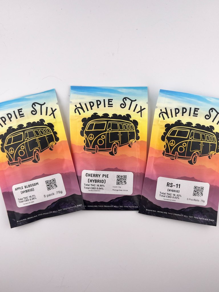 Hippie Stix Pre-Rolls 3.75g