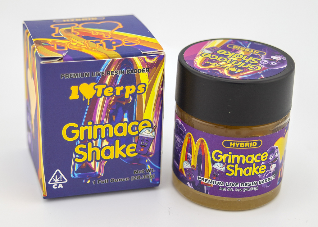 I Heart Terps - Grimace Shake